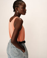 Debardeur fluide en modal peche Pie