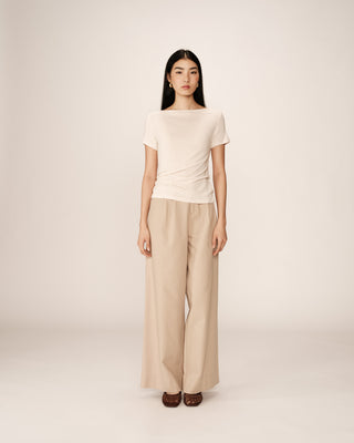 T-SHIRT BEIGE PILAR