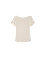 Jersey t-shirt beige Pilar_13040