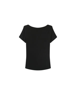 T-SHIRT NOIR PILAR