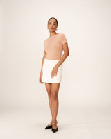 Jersey t-shirt peach Pilar_13040