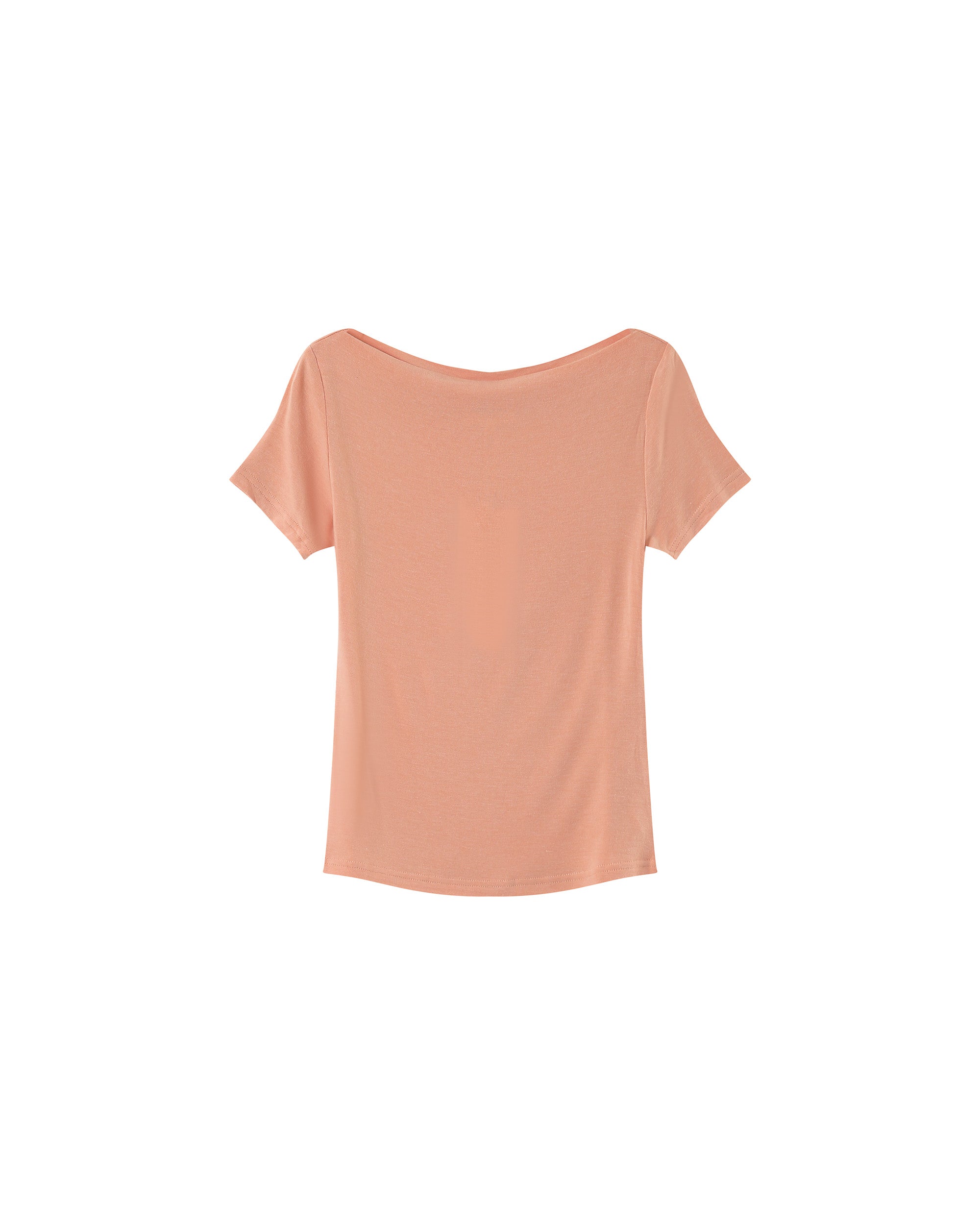 Jersey t-shirt peach Pilar_13040