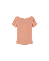 Jersey t-shirt peach Pilar_13040