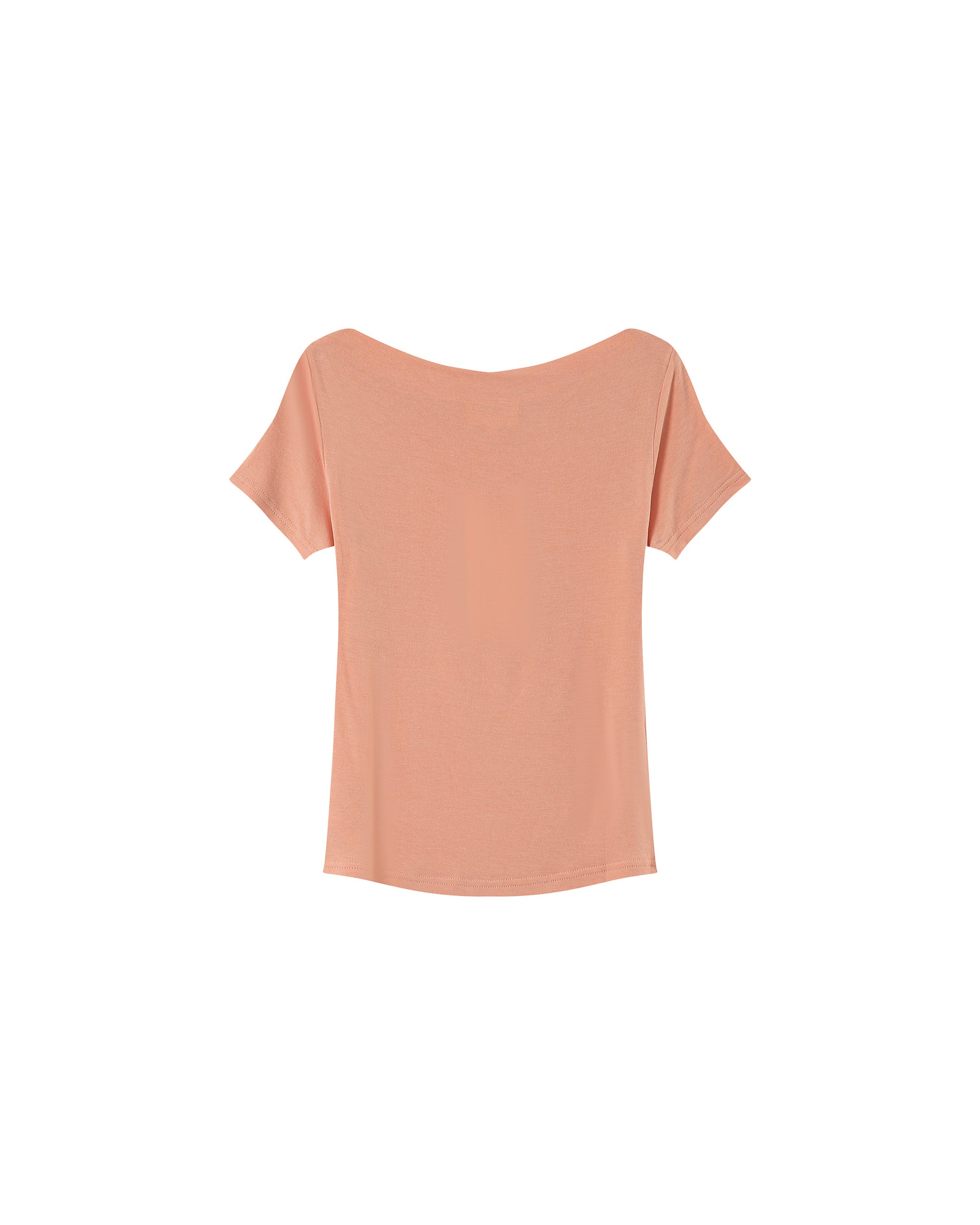 Jersey t-shirt peach Pilar_13040