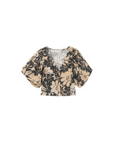 Floral print blouse beige Pineapple_13078