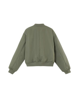 BOMBER KAKI PINK