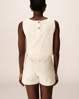 Cotton shorts ecru Pino_12981