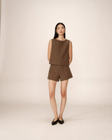 Cotton shorts khaki Pino_12981