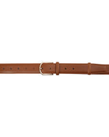 Leather belt camel Pinson