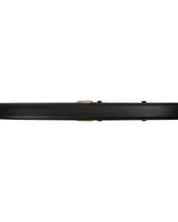 Leather belt black Pinson