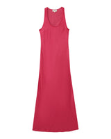 Robe longue en satin rose Pippa