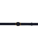 Suede belt navy Pissaro