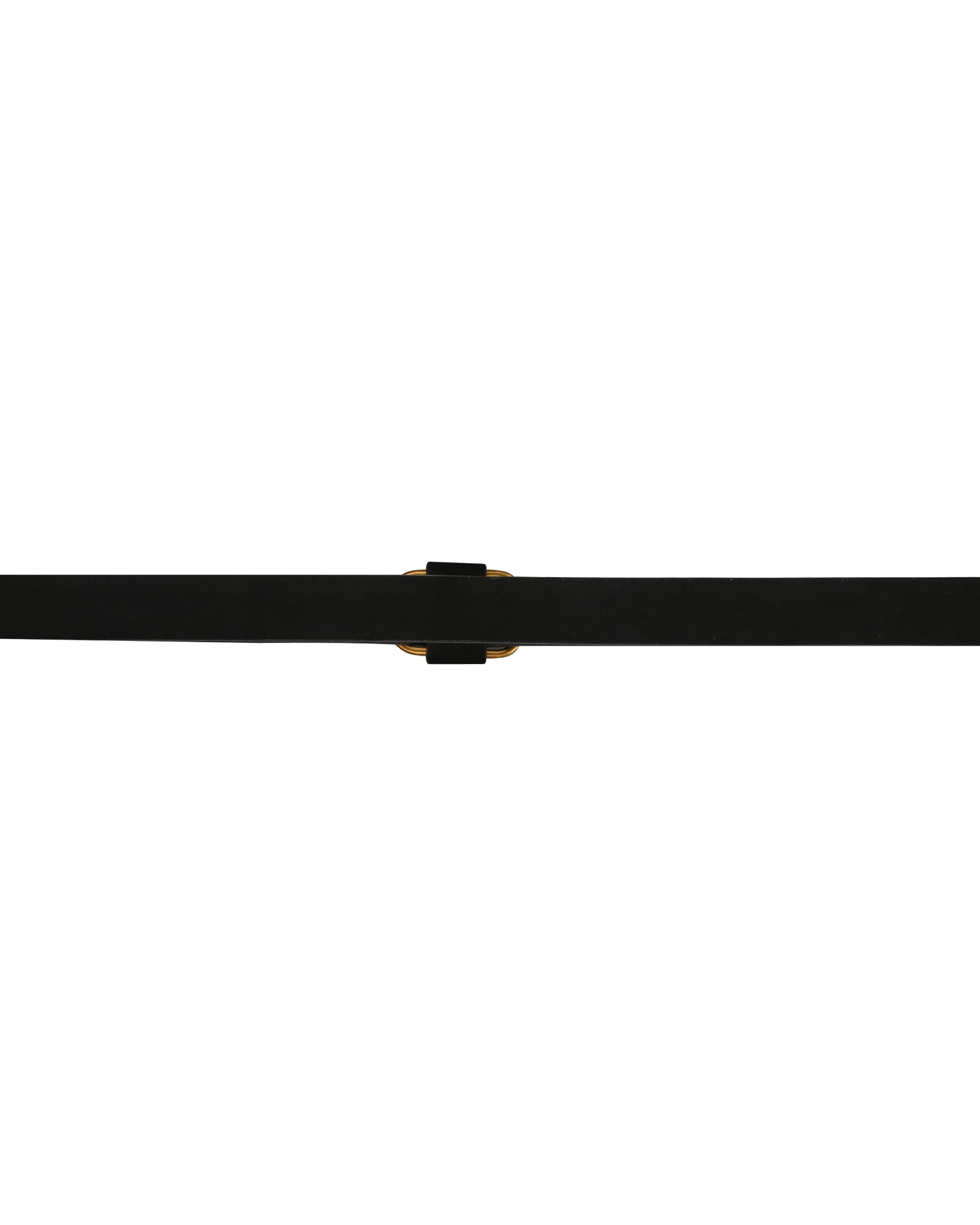 Suede belt black Pissaro