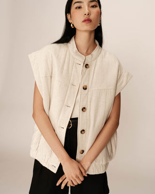 VESTE BEIGE PLACIDE