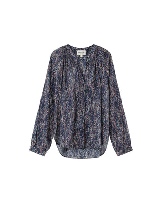 BLOUSE MARINE PLATANE