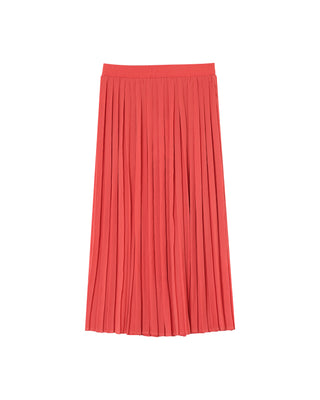 JUPE CORAIL PLISSE