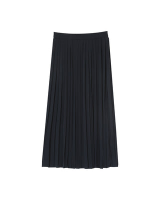 JUPE MARINE PLISSE