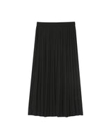 Jupe longue plissee noir Plisse