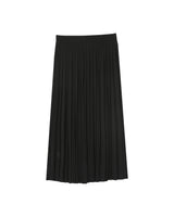 Jupe longue plissee noir Plisse