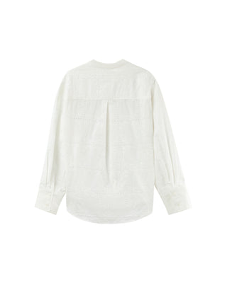 CHEMISE ECRU PLUME