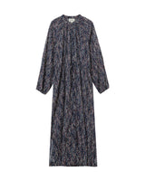 Robe longue imprimée marine Poder