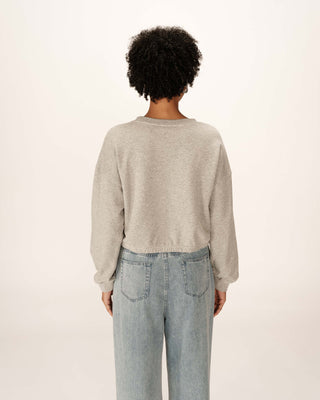 SWEATSHIRT GRIS PODIUM