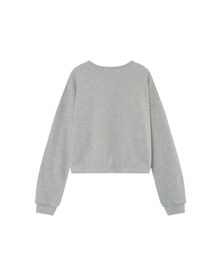 SWEATSHIRT GRIS PODIUM