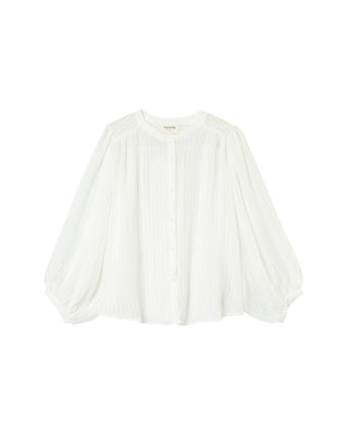 BLOUSE ECRU POESIE