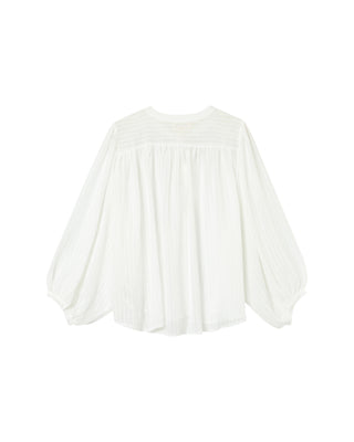 BLOUSE ECRU POESIE