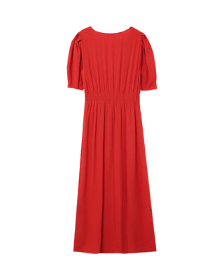ROBE LONGUE TERRACOTTA POLDIE