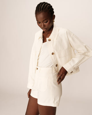 VESTE ECRU POLETTE
