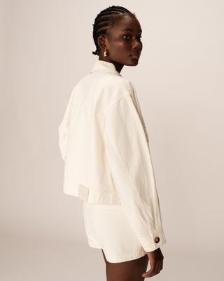 VESTE ECRU POLETTE