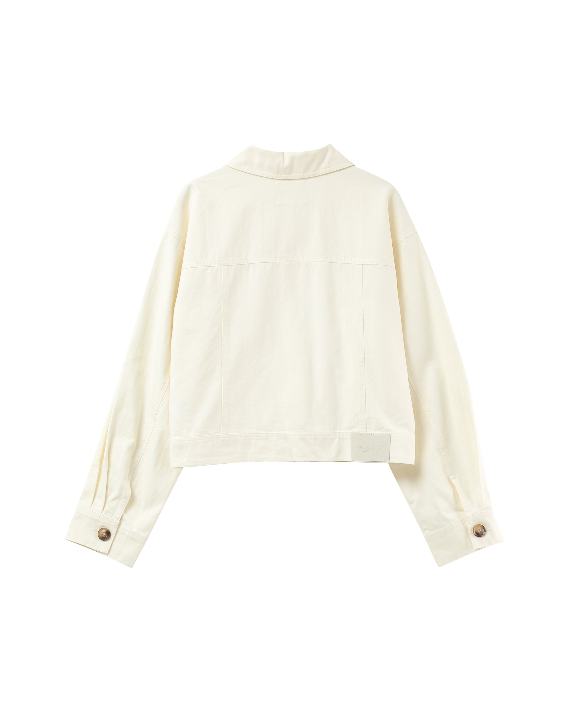 Utility style jacket ecru Polette