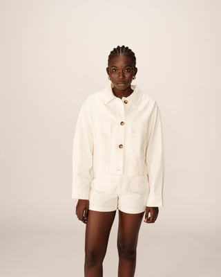 VESTE ECRU POLETTE