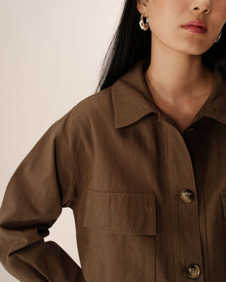 VESTE KAKI POLETTE