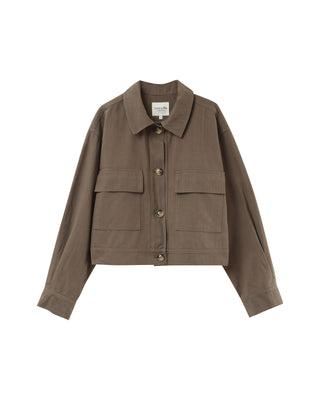 VESTE KAKI POLETTE