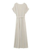 Robe longue fluide beige Pollen