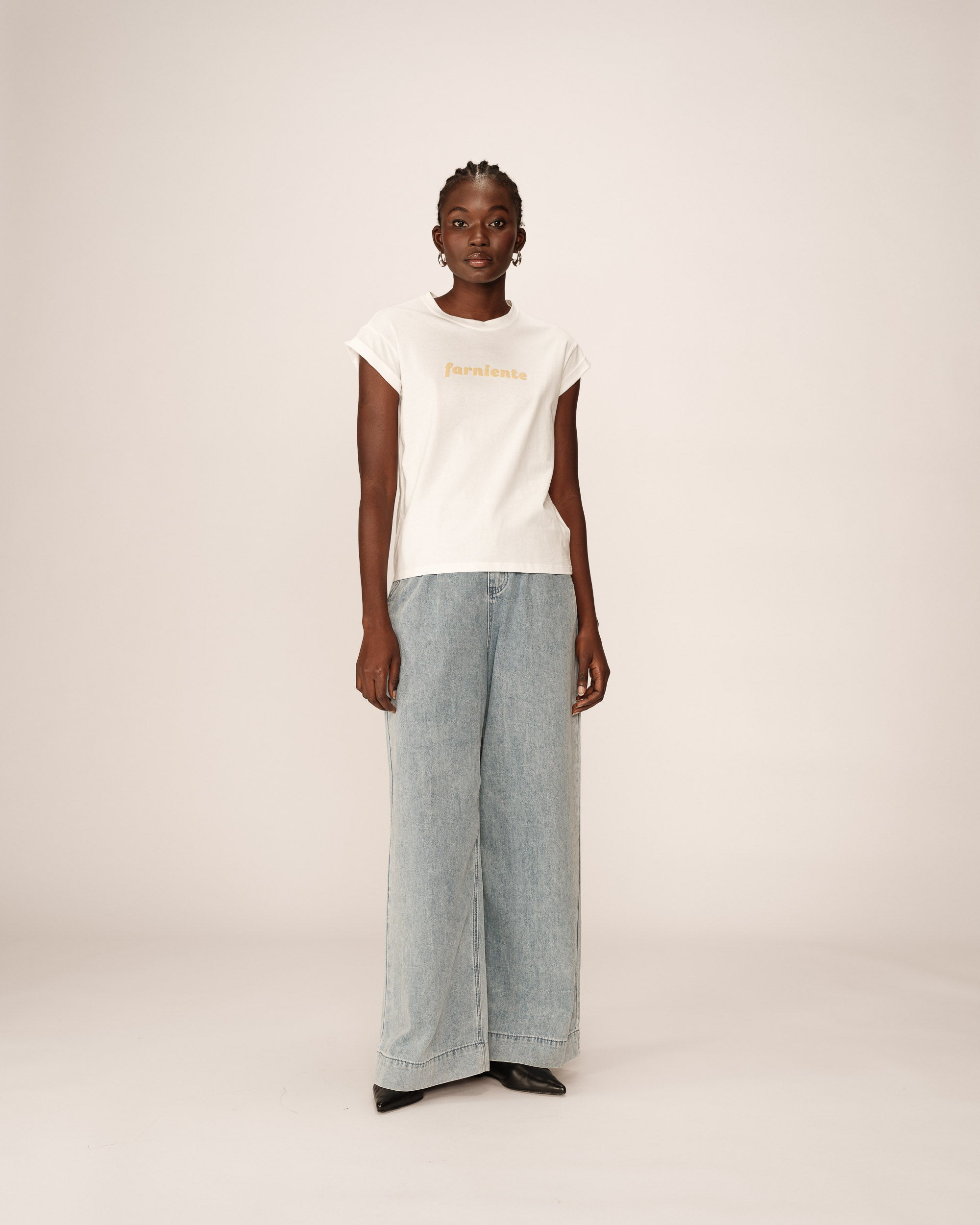 Message t-shirt yellow Pomelo_13150