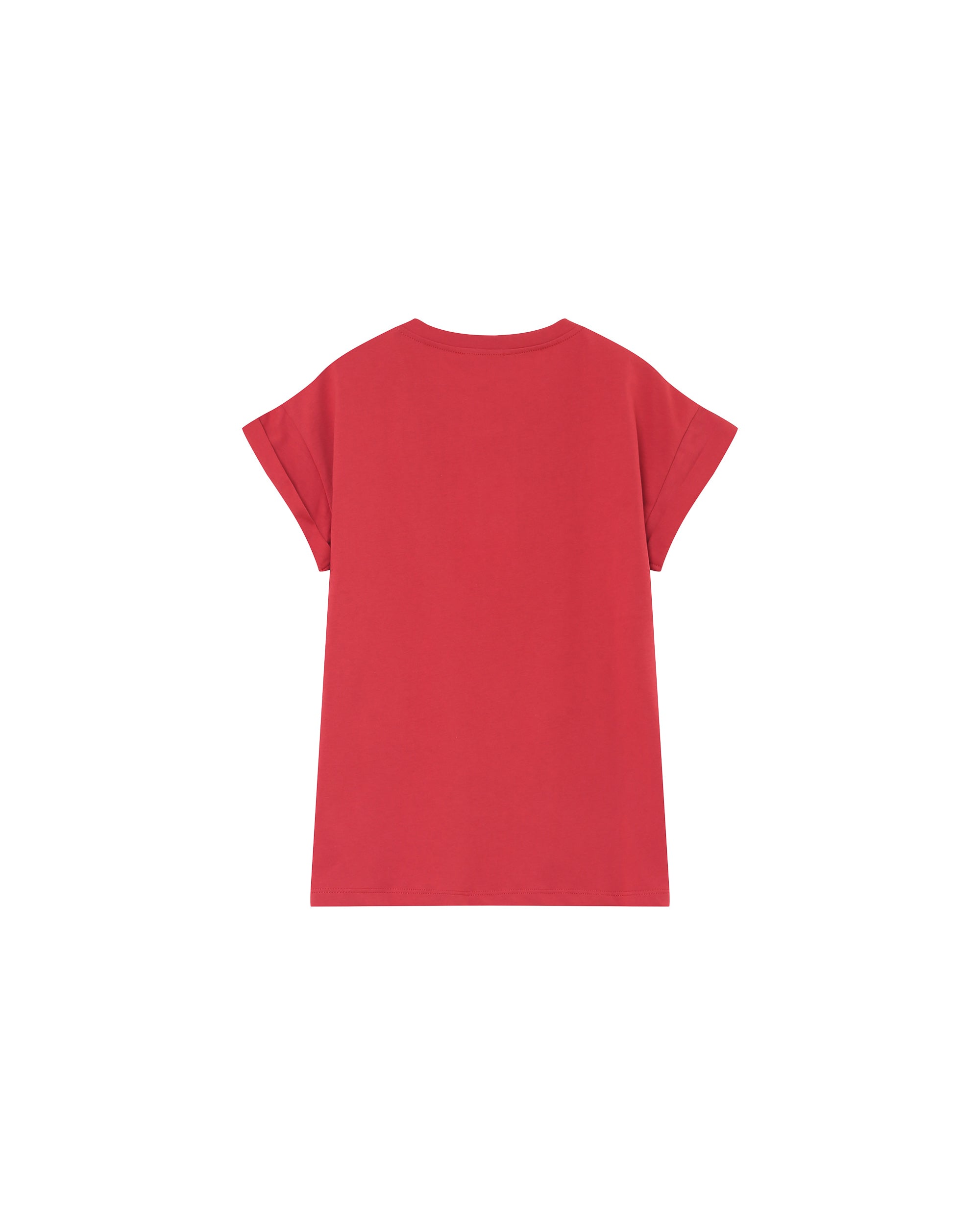 Message t-shirt terracotta Pomelo_13150