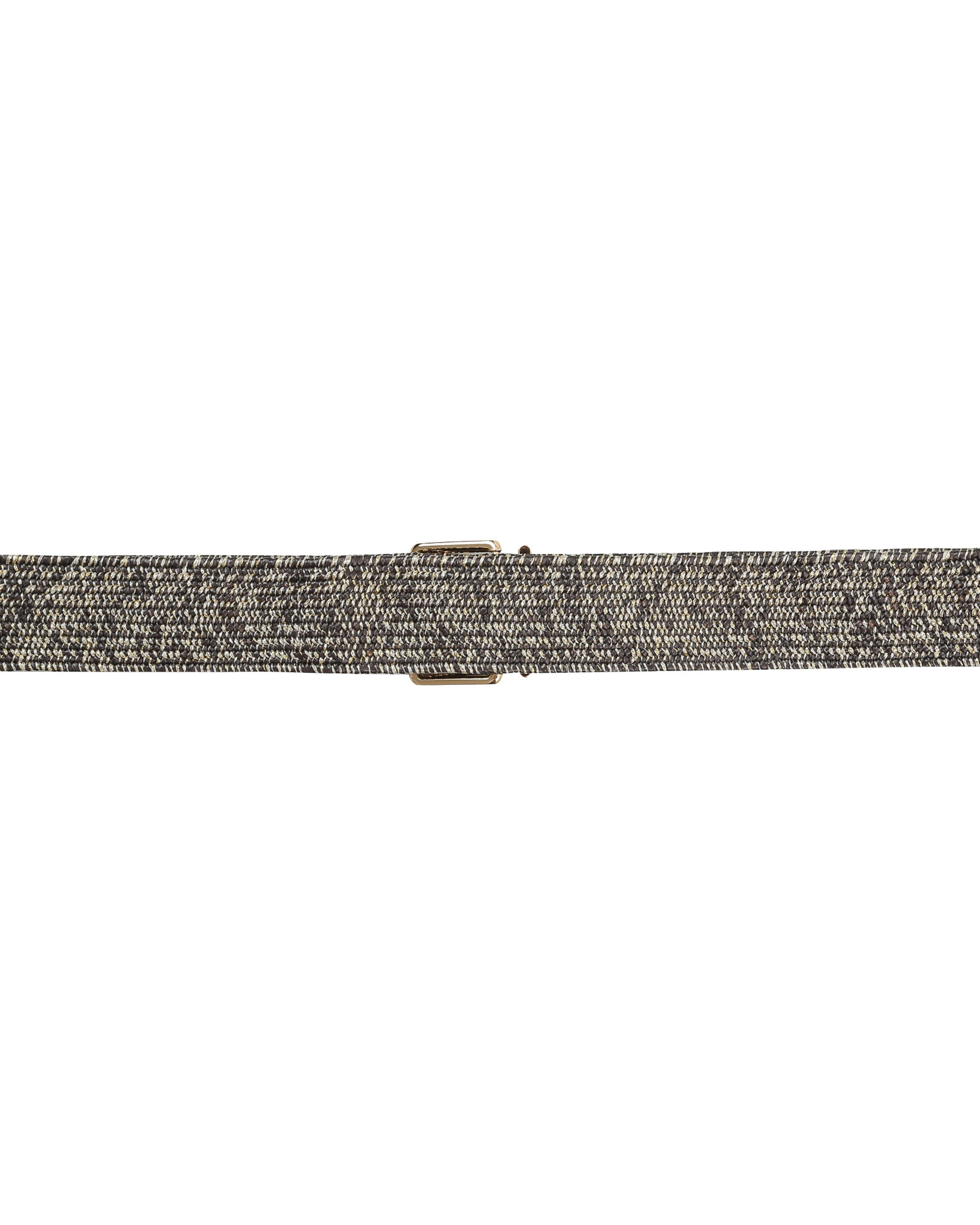 Ceinture tissee anthracite Pommier