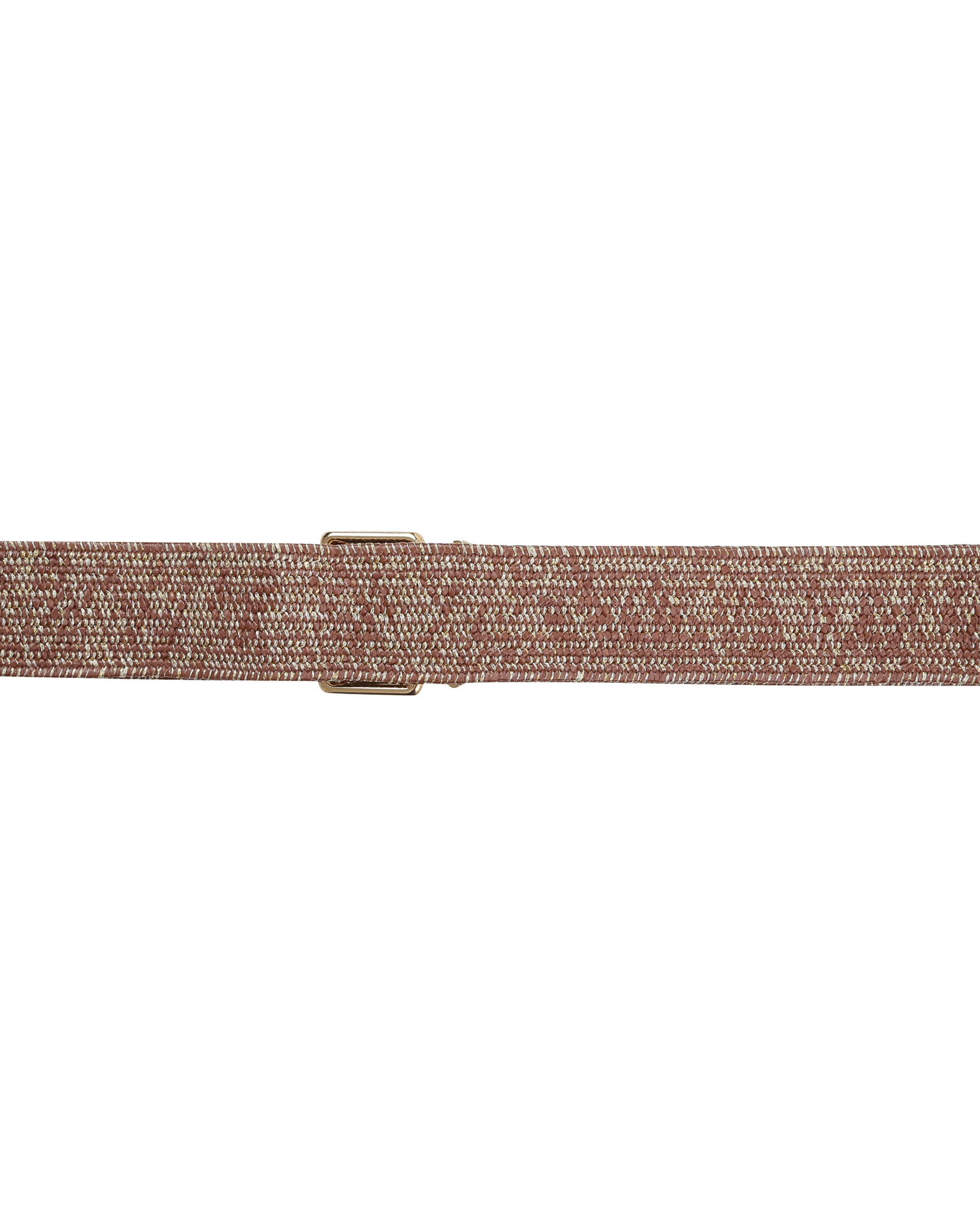 Woven belt chocolatee Pommier