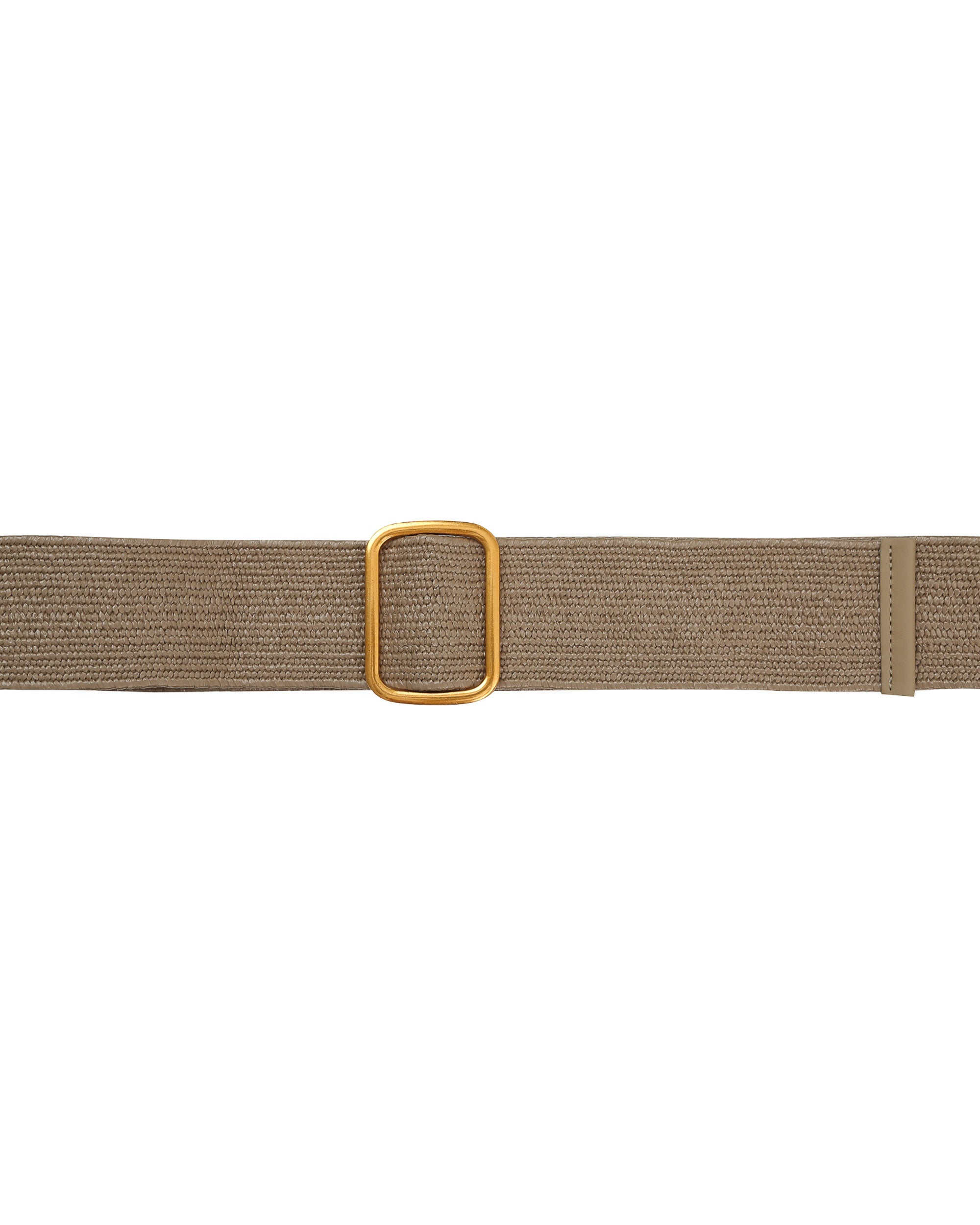 Woven belt khaki Popcorn
