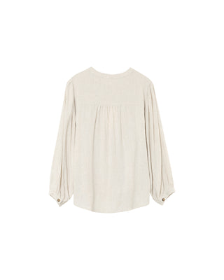 BLOUSE BEIGE PORTRAIT