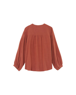 BLOUSE TERRACOTTA PORTRAIT