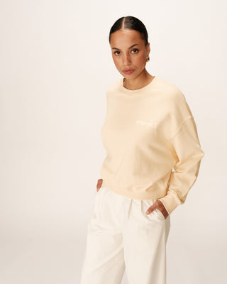 SWEATSHIRT BEIGE POSITIVE