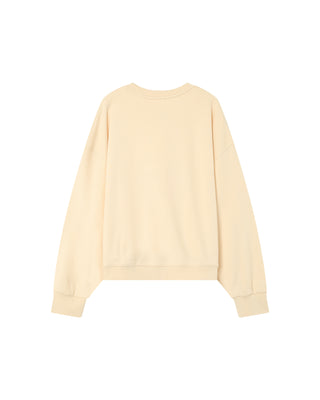 SWEATSHIRT BEIGE POSITIVE