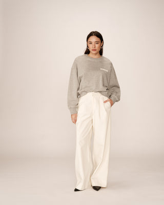SWEATSHIRT GRIS POSITIVE