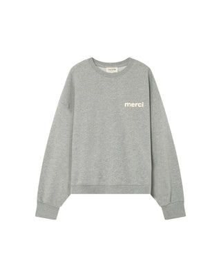 SWEATSHIRT GRIS POSITIVE