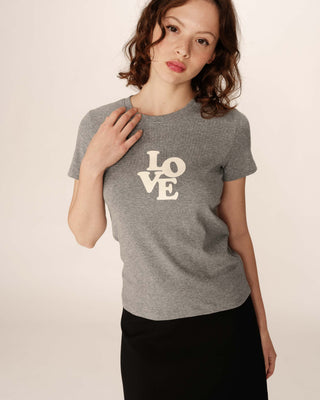 T-SHIRT BEIGE POUSSIN