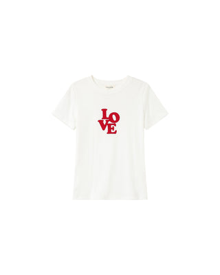 T-SHIRT ECRU POUSSIN